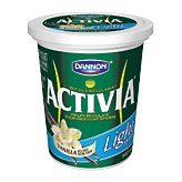 Activia&nbsp;Activia Light Fat Free Yogurt&nbsp;Vanilla Full-Size Picture